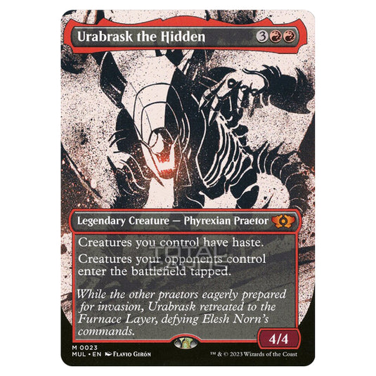 Magic The Gathering - Multiverse Legends - Urabrask the Hidden (Showcase Card) - 0023