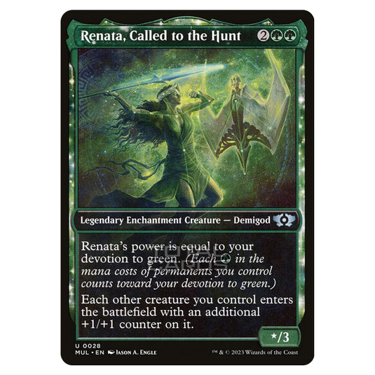 Magic The Gathering - Multiverse Legends - Renata, Called to the Hunt (Showcase Card) - 0028