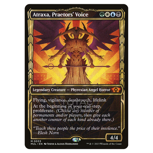 Magic The Gathering - Multiverse Legends - Atraxa, Praetors' Voice (Showcase Card) - 0033