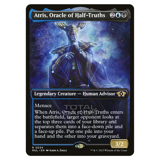 Magic The Gathering - Multiverse Legends - Atris, Oracle of Half-Truths (Showcase Card) - 0034