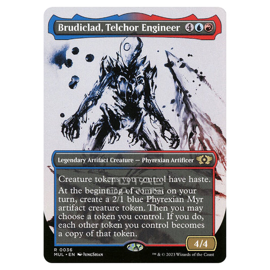 Magic The Gathering - Multiverse Legends - Brudiclad, Telchor Engineer (Showcase Card) - 0036