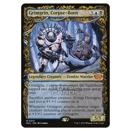 Magic The Gathering - Multiverse Legends - Grimgrin, Corpse-Born (Showcase Card) - 0041