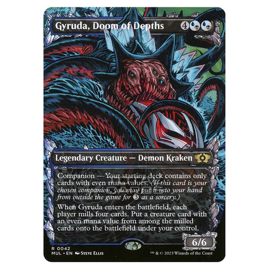 Magic The Gathering - Multiverse Legends - Gyruda, Doom of Depths (Showcase Card) - 0042