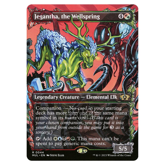 Magic The Gathering - Multiverse Legends - Jegantha, the Wellspring (Showcase Card) - 0044