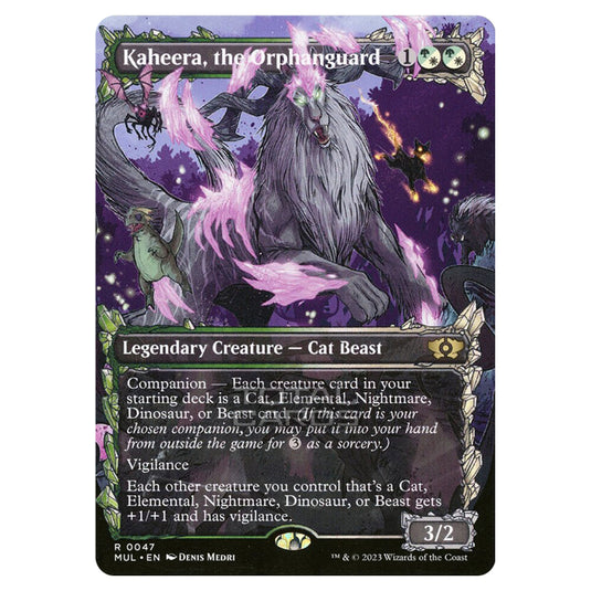 Magic The Gathering - Multiverse Legends - Kaheera, the Orphanguard (Showcase Card) - 0047