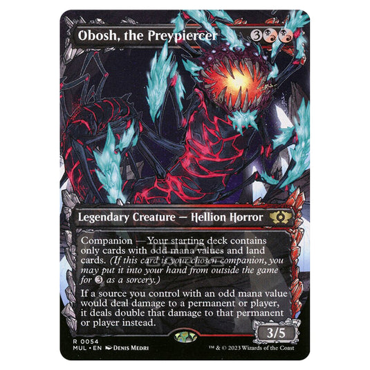 Magic The Gathering - Multiverse Legends - Obosh, the Preypiercer (Showcase Card) - 0054