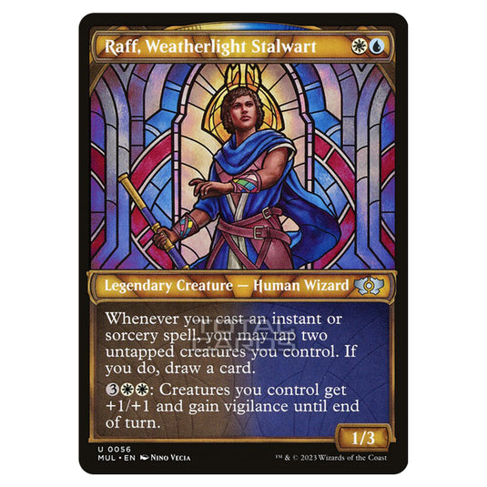 Magic The Gathering - Multiverse Legends - Raff, Weatherlight Stalwart (Showcase Card) - 0056