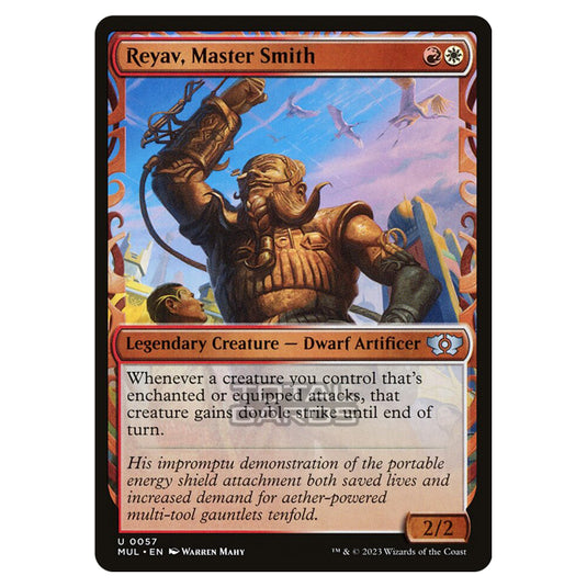 Magic The Gathering - Multiverse Legends - Reyav, Master Smith (Showcase Card) - 0057