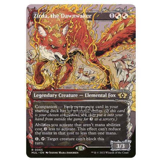 Magic The Gathering - Multiverse Legends - Zirda, the Dawnwaker (Showcase Card) - 0065