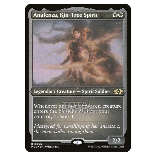 Magic The Gathering - Multiverse Legends - Anafenza, Kin-Tree Spirit (Etched Foil Card) - 0066