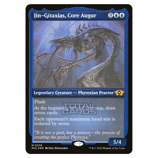 Magic The Gathering - Multiverse Legends - Jin-Gitaxias, Core Augur (Etched Foil Card) - 0076