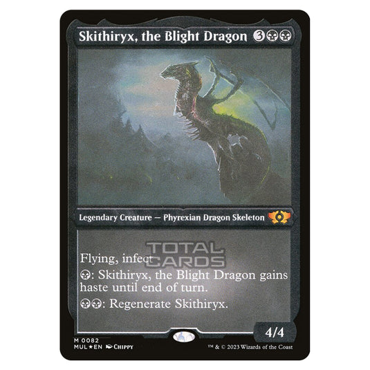 Magic The Gathering - Multiverse Legends - Skithiryx, the Blight Dragon (Etched Foil Card) - 0082