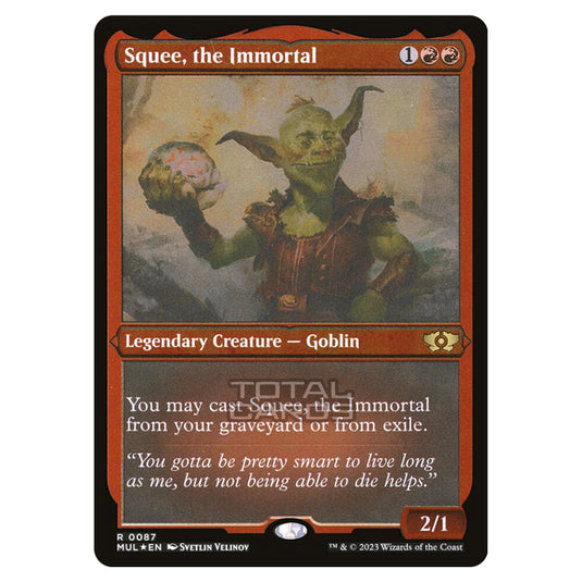 Magic The Gathering - Multiverse Legends - Squee, the Immortal (Etched Foil Card) - 0087