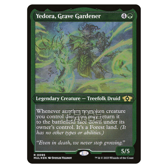 Magic The Gathering - Multiverse Legends - Yedora, Grave Gardener (Etched Foil Card) - 0095