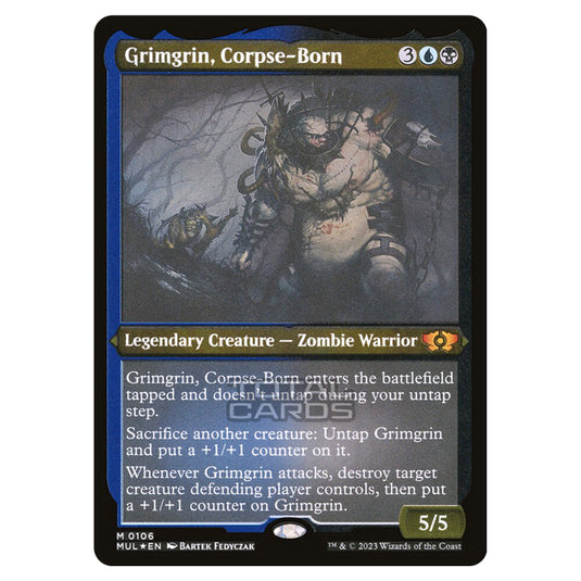 Magic The Gathering - Multiverse Legends - Grimgrin, Corpse-Born (Etched Foil Card) - 0106