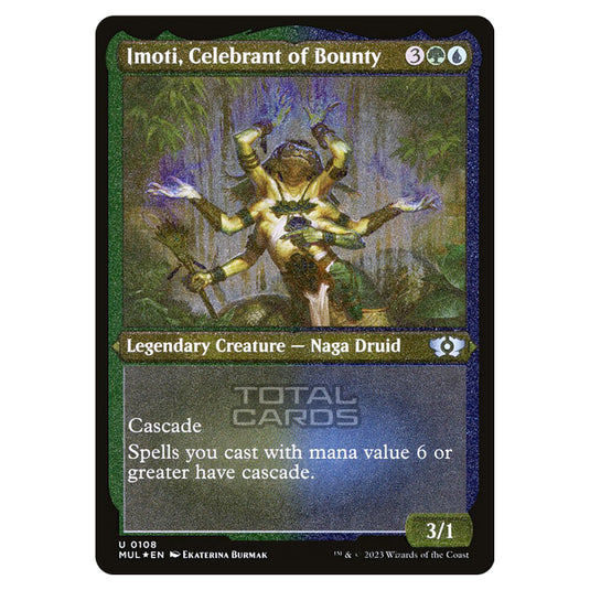 Magic The Gathering - Multiverse Legends - Imoti, Celebrant of Bounty (Etched Foil Card) - 0108