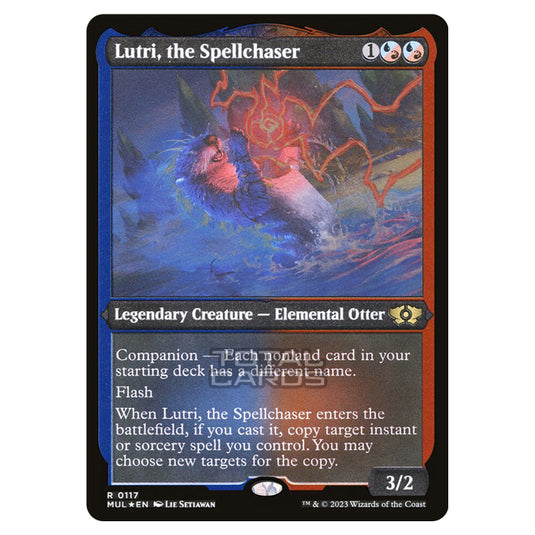 Magic The Gathering - Multiverse Legends - Lutri, the Spellchaser (Etched Foil Card) - 0117