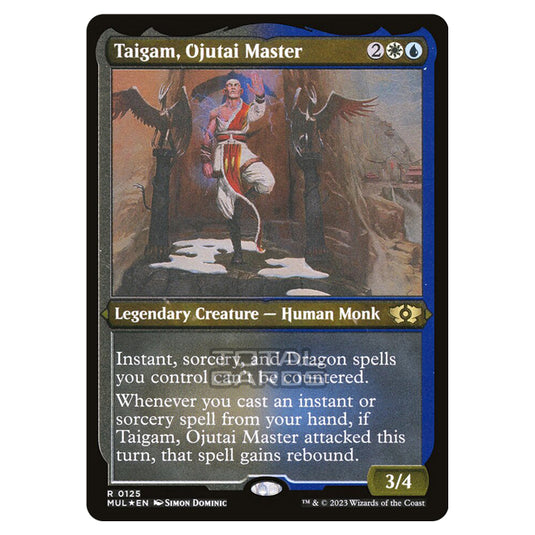 Magic The Gathering - Multiverse Legends - Taigam, Ojutai Master (Etched Foil Card) - 0125