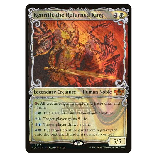 Magic The Gathering - Multiverse Legends - Kenrith, the Returned King (Halo Foil Card) - 0134