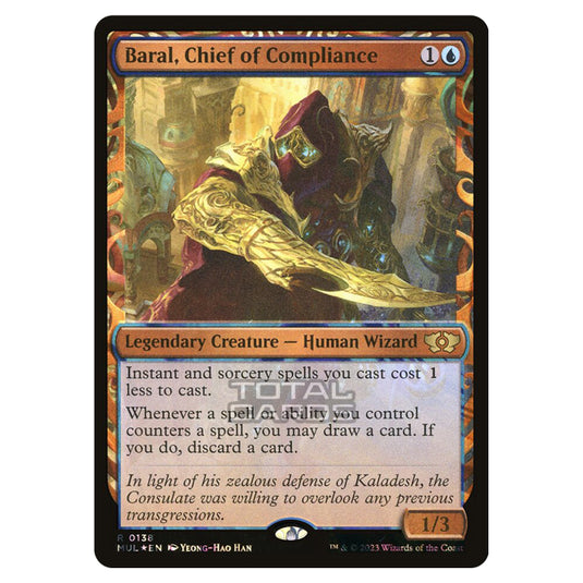 Magic The Gathering - Multiverse Legends - Baral, Chief of Compliance (Halo Foil Card) - 0138