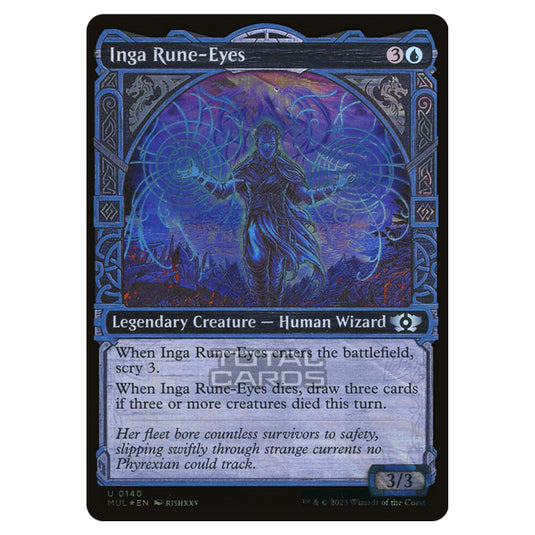 Magic The Gathering - Multiverse Legends - Inga Rune-Eyes (Halo Foil Card) - 0140