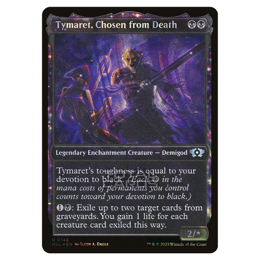 Magic The Gathering - Multiverse Legends - Tymaret, Chosen from Death (Halo Foil Card) - 0148