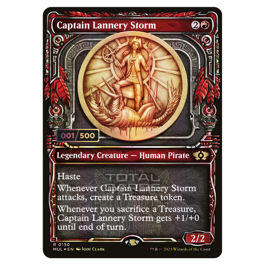 Magic The Gathering - Multiverse Legends - Captain Lannery Storm (Double Rainbow Foil Serialized) - 0150a