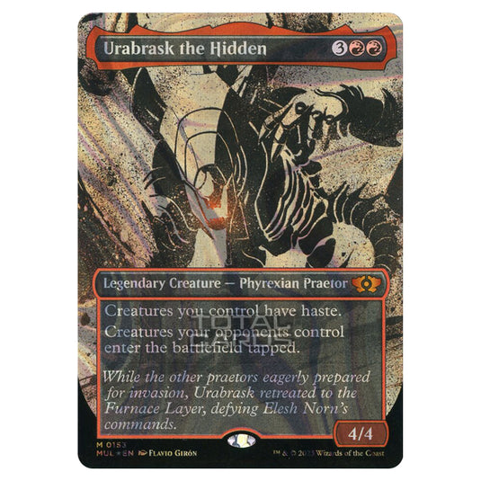 Magic The Gathering - Multiverse Legends - Urabrask the Hidden (Halo Foil Card) - 0153