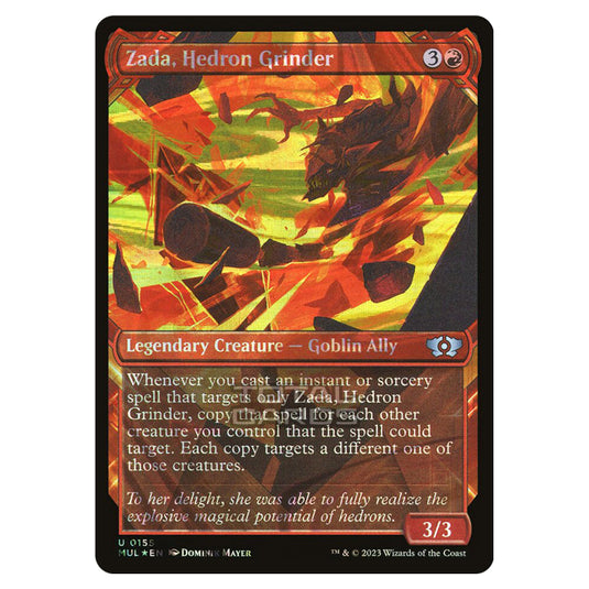 Magic The Gathering - Multiverse Legends - Zada, Hedron Grinder (Halo Foil Card) - 0155