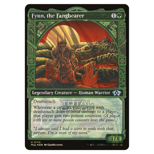 Magic The Gathering - Multiverse Legends - Fynn, the Fangbearer (Halo Foil Card) - 0156