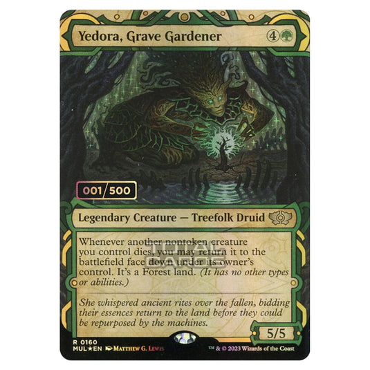 Magic The Gathering - Multiverse Legends - Yedora, Grave Gardener (Double Rainbow Foil Serialized) - 0160a