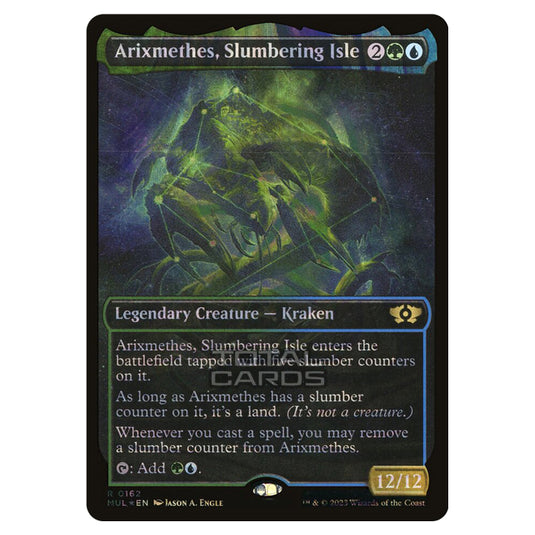 Magic The Gathering - Multiverse Legends - Arixmethes, Slumbering Isle (Halo Foil Card) - 0162