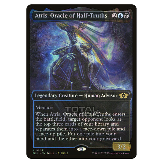 Magic The Gathering - Multiverse Legends - Atris, Oracle of Half-Truths (Halo Foil Card) - 0164