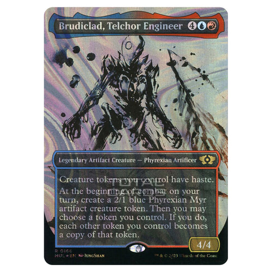 Magic The Gathering - Multiverse Legends - Brudiclad, Telchor Engineer (Halo Foil Card) - 0166