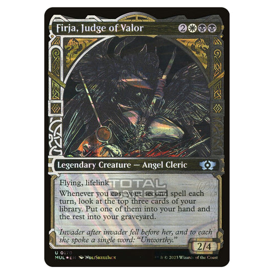 Magic The Gathering - Multiverse Legends - Firja, Judge of Valor (Halo Foil Card) - 0170