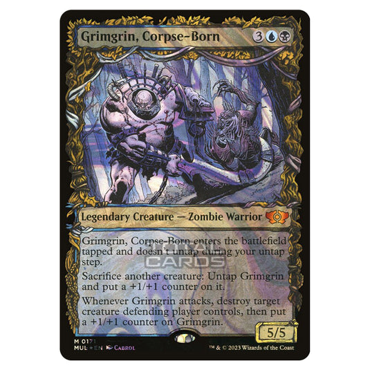 Magic The Gathering - Multiverse Legends - Grimgrin, Corpse-Born (Halo Foil Card) - 0171