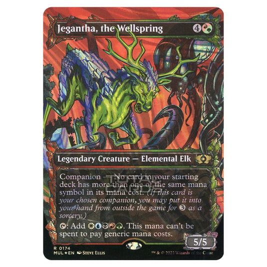 Magic The Gathering - Multiverse Legends - Jegantha, the Wellspring (Halo Foil Card) - 0174