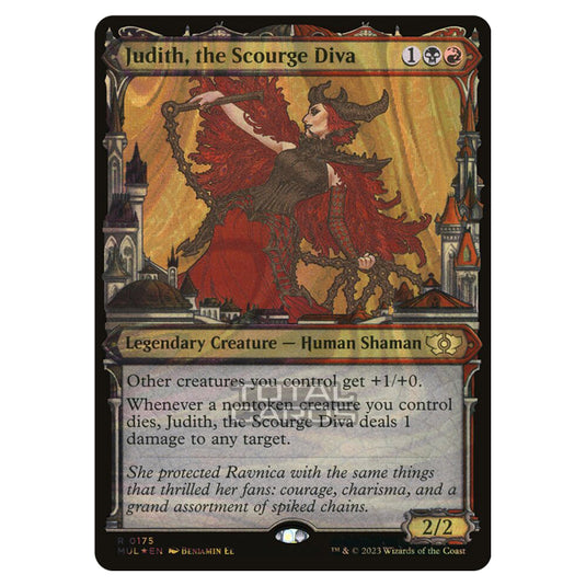 Magic The Gathering - Multiverse Legends - Judith, the Scourge Diva (Halo Foil Card) - 0175