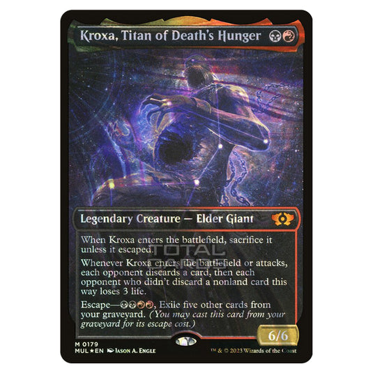 Magic The Gathering - Multiverse Legends - Kroxa, Titan of Death's Hunger (Halo Foil Card) - 0179