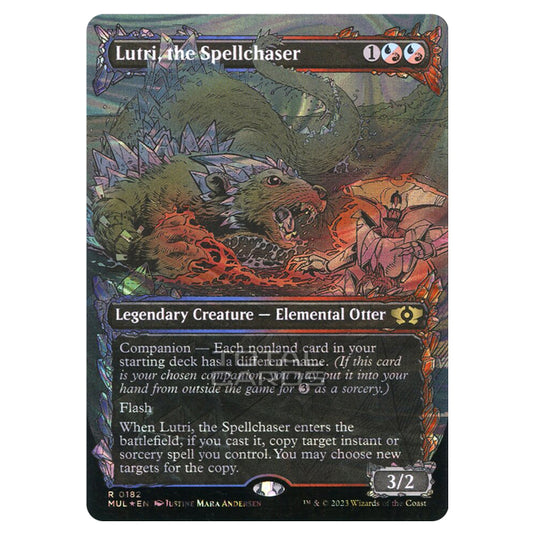 Magic The Gathering - Multiverse Legends - Lutri, the Spellchaser (Halo Foil Card) - 0182