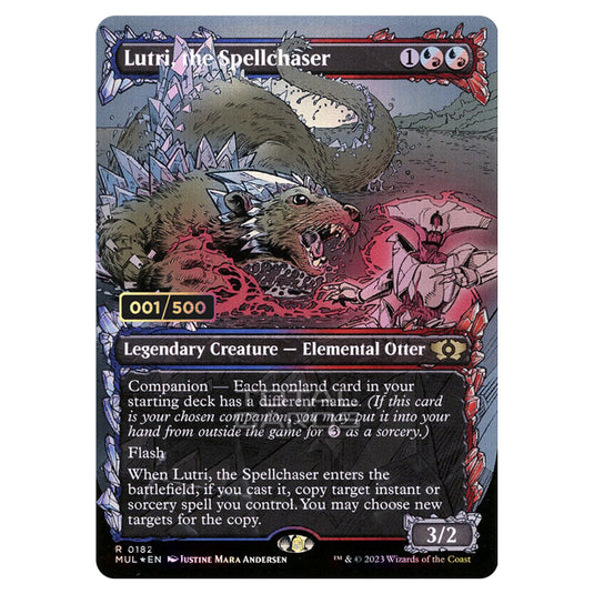 Magic The Gathering - Multiverse Legends - Lutri, the Spellchaser (Double Rainbow Foil Serialized) - 0182a