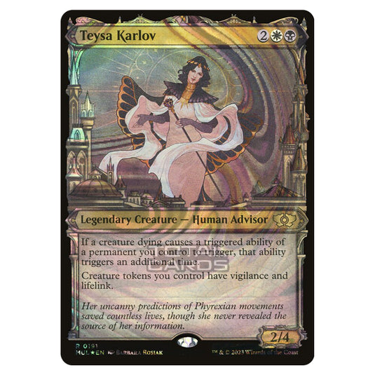 Magic The Gathering - Multiverse Legends - Teysa Karlov (Halo Foil Card) - 0191