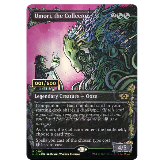 Magic The Gathering - Multiverse Legends - Umori, the Collector (Double Rainbow Foil Serialized) - 0192a