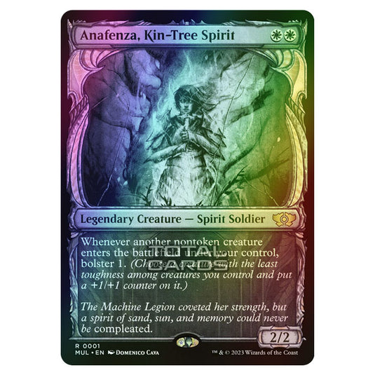 Magic The Gathering - Multiverse Legends - Anafenza, Kin-Tree Spirit (Showcase Card) - 0001 (Foil)
