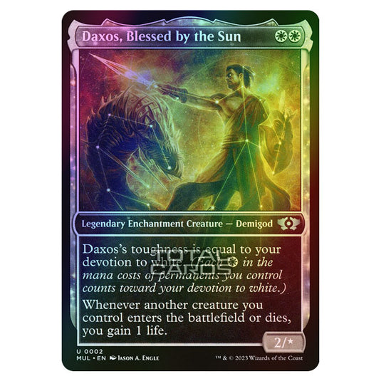 Magic The Gathering - Multiverse Legends - Daxos, Blessed by the Sun (Showcase Card) - 0002 (Foil)