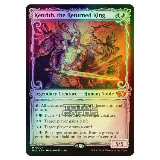 Magic The Gathering - Multiverse Legends - Kenrith, the Returned King (Showcase Card) - 0004 (Foil)