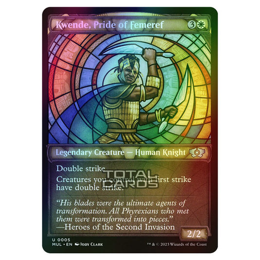 Magic The Gathering - Multiverse Legends - Kwende, Pride of Femeref (Showcase Card) - 0005 (Foil)