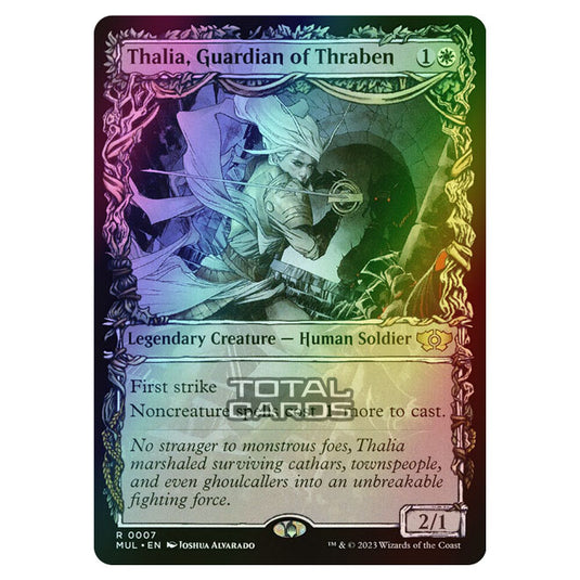 Magic The Gathering - Multiverse Legends - Thalia, Guardian of Thraben (Showcase Card) - 0007 (Foil)