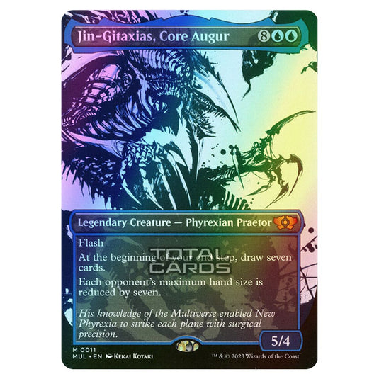 Magic The Gathering - Multiverse Legends - Jin-Gitaxias, Core Augur (Showcase Card) - 0011 (Foil)