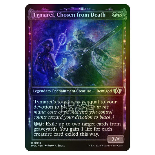 Magic The Gathering - Multiverse Legends - Tymaret, Chosen from Death (Showcase Card) - 0018 (Foil)